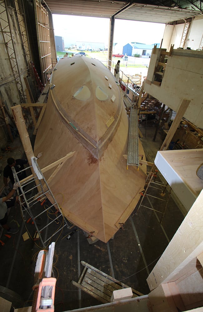 Bayliss Boatworks GameBoat 60 Boat Build Gallery