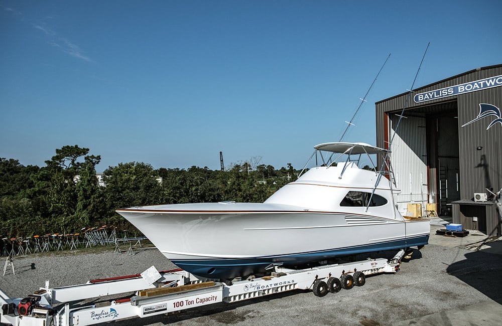 Bayliss Boatworks GameBoat 60 Boat Build Gallery