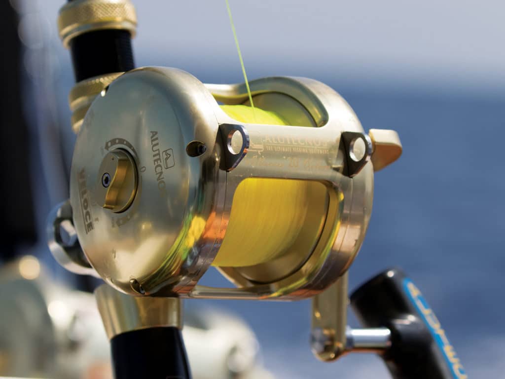 lever drag reel Alutecnos