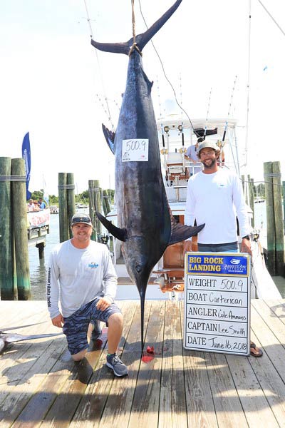 2018 big rock blue marlin tournament team carterican