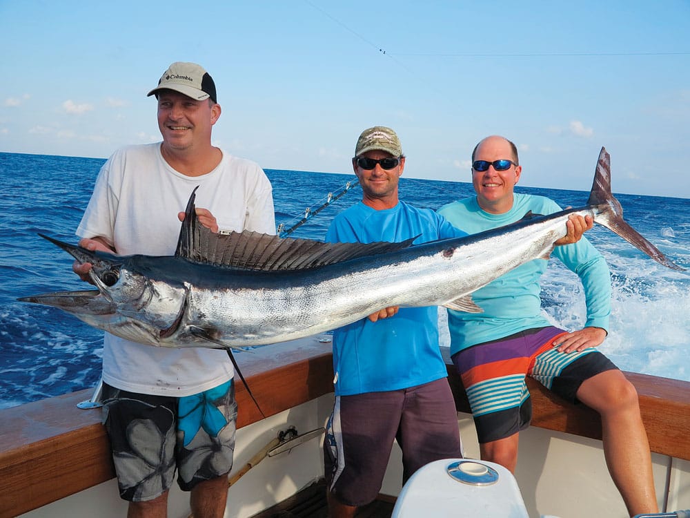 black marlin fishing