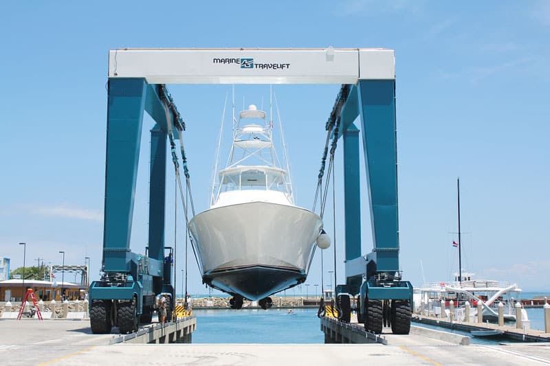 repowering a sport-fishing boat