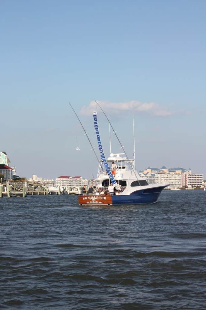 fantasy slam no quarter ocean city maryland 2016 boat with flags