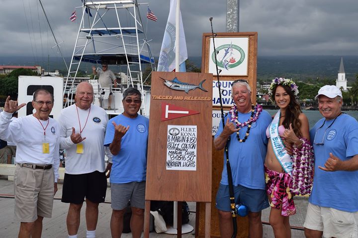 2016 Hawaiian International Billfish Tournament first place team Malibu Marlin Club USA