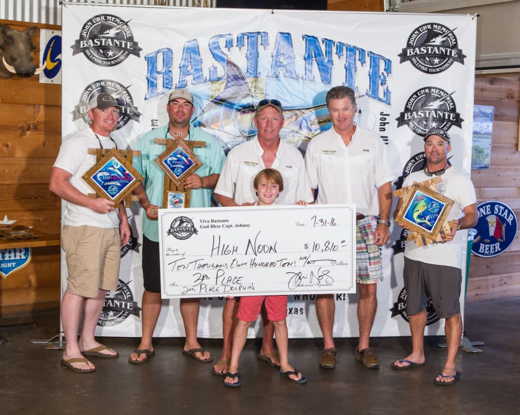 2016 Bastante John Uhr Memorial Billfish Tournament High Noon awards