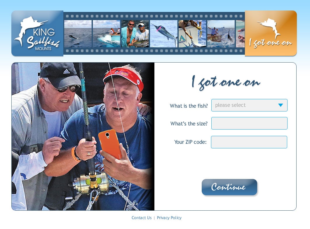 King Sailfish Mounts Introduces New Mobile Access Website