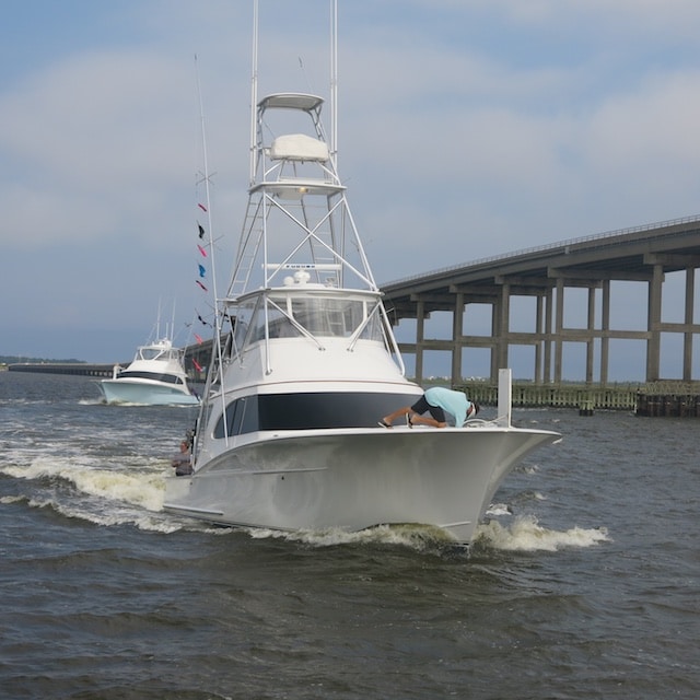 fishing boats off Oregon Inlet