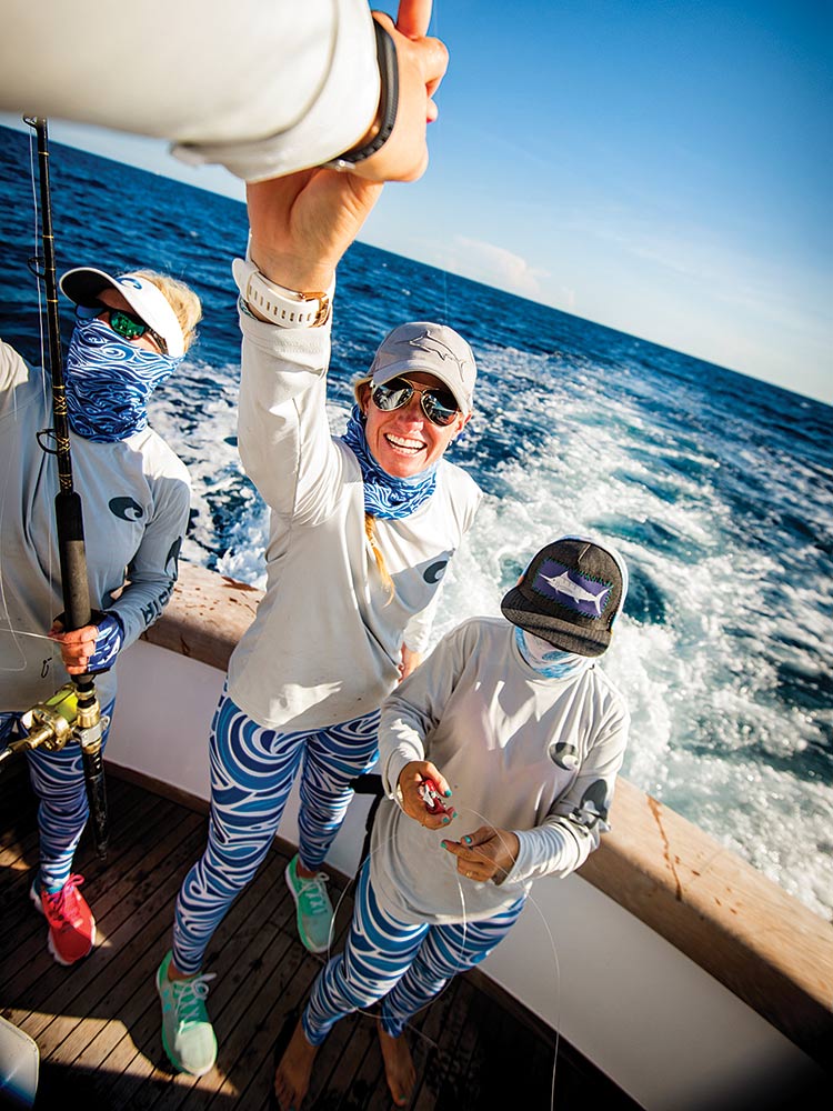 Los Sueños All-Female Fishing Tournament Team