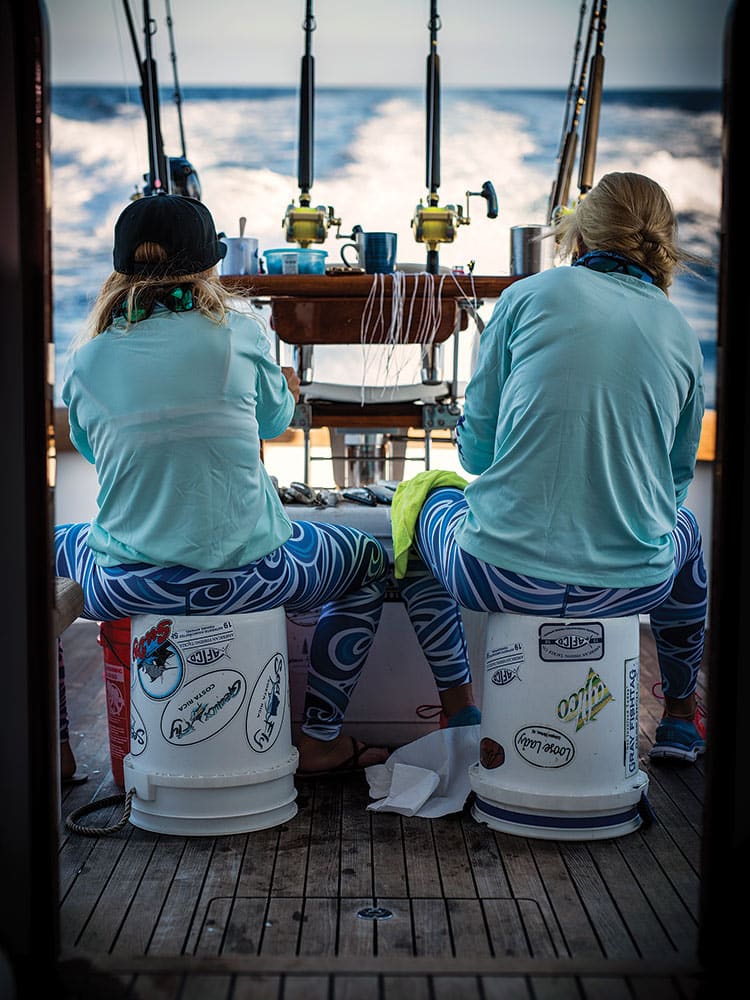 Los Sueños All-Female Fishing Tournament Team