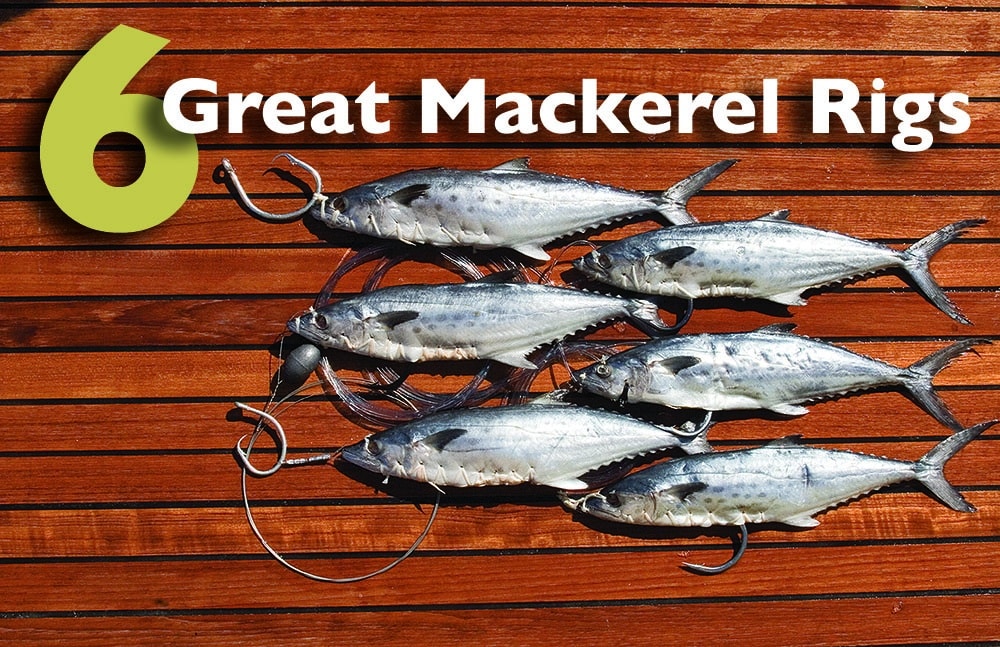 Casting or Tuna Trolling Baits - Mullet and Mackerel Rigged Soft Baits