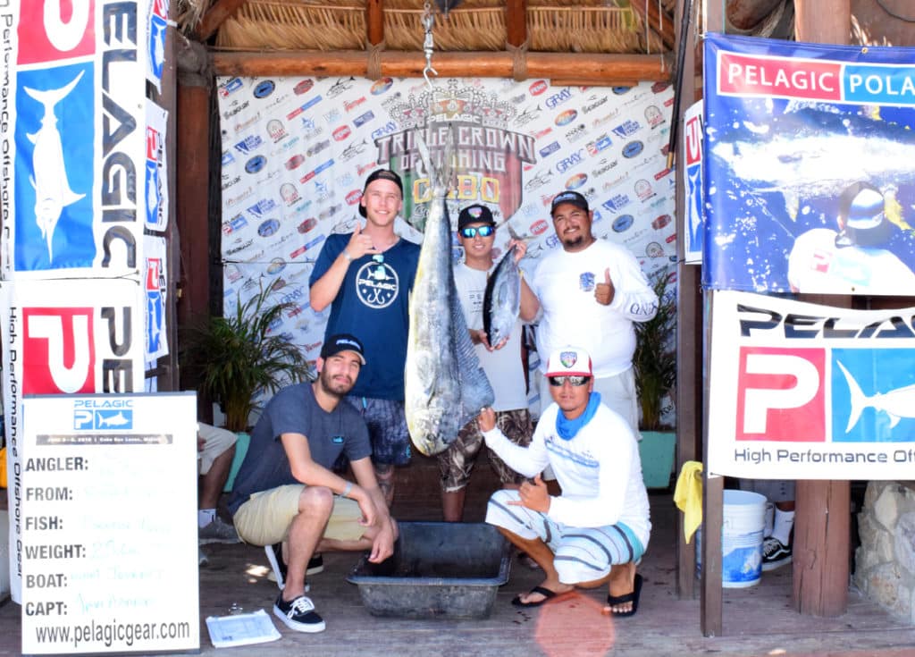 2016 Cabo Summer Slam Pelagic Gear mahimahi winner