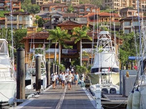 Costa Rica sport fishing docks