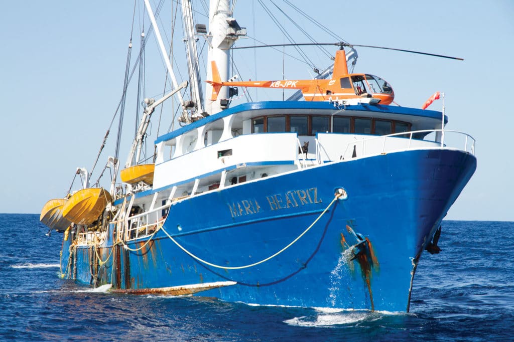 offshore fishing boat