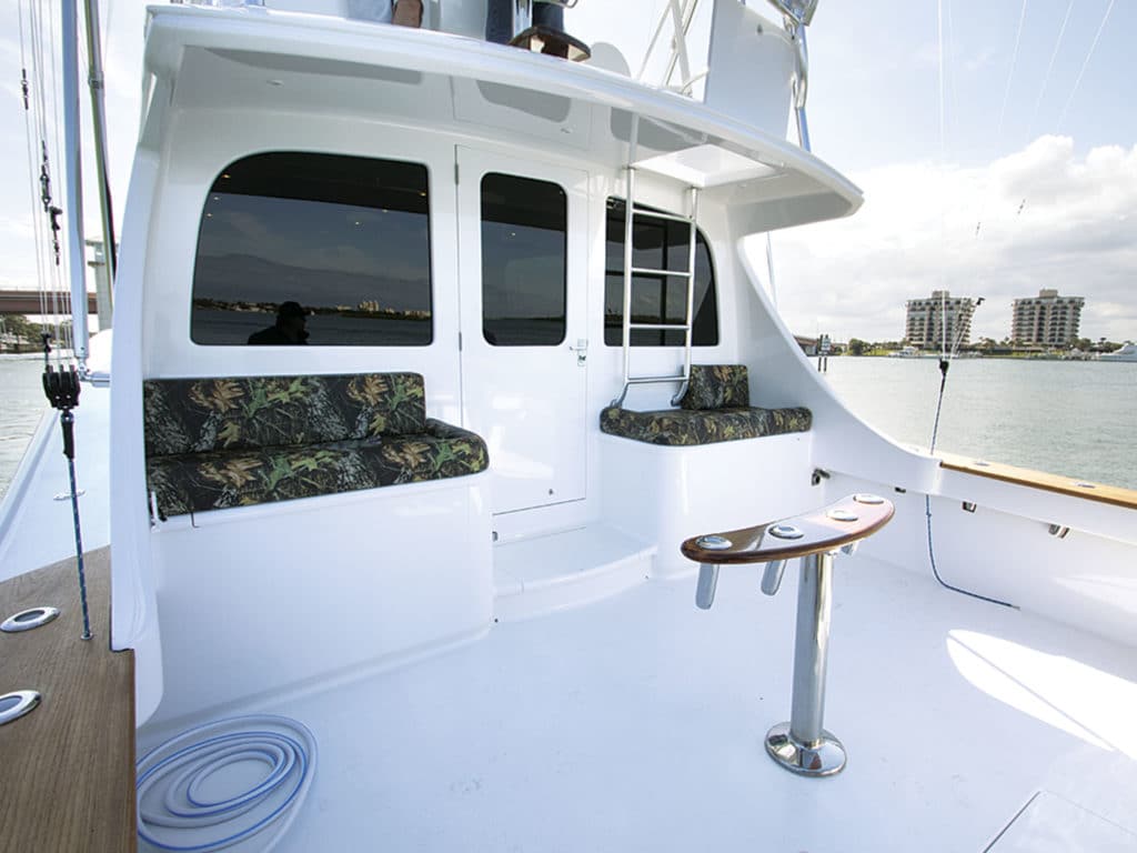 Cockpit of Forbes Boat for Fishing