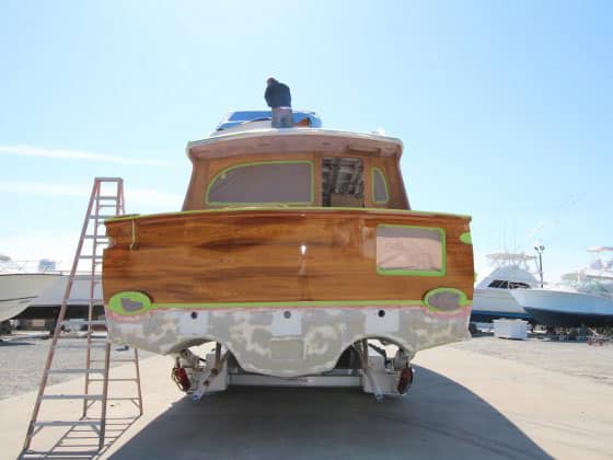 Bayliss 64-foot Parranda boat build