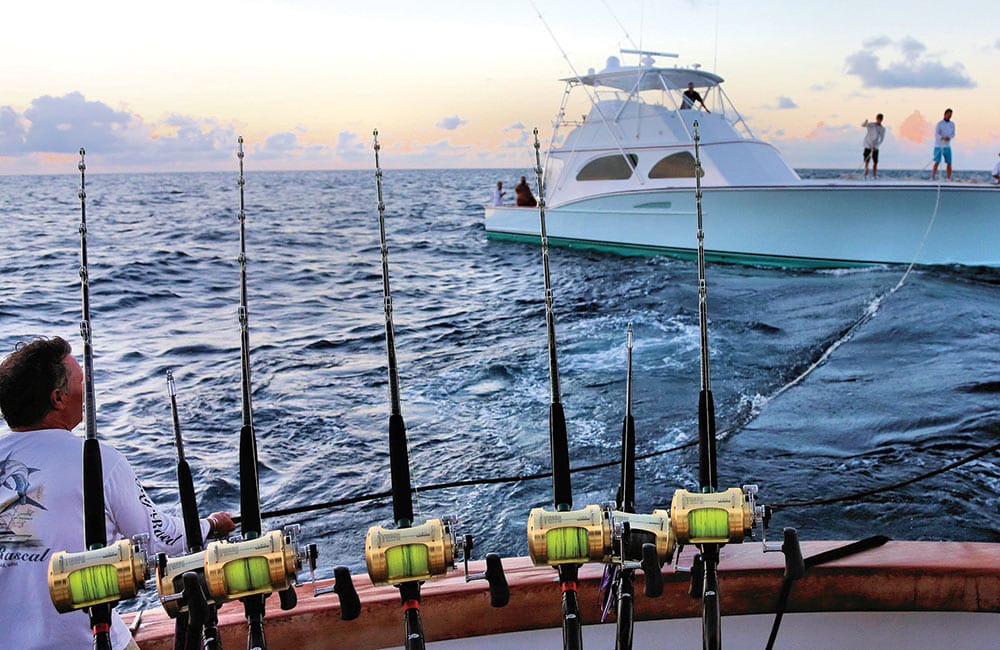 towing a large sport-fisher