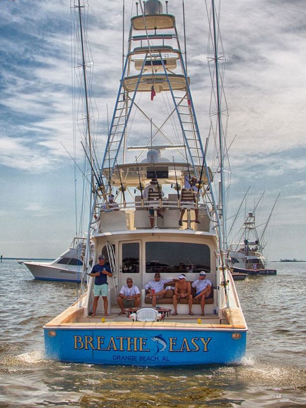 2016 Mississippi Gulf Coast Billfish Classic Breathe Easy fourth place