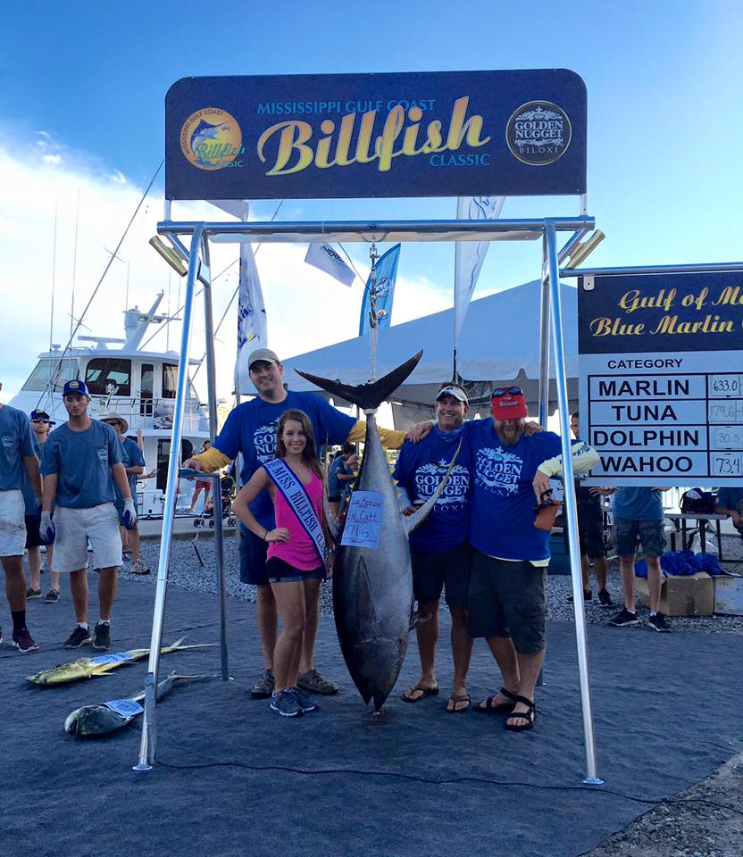 2016 Mississippi Gulf Coast Billfish Classic Peacekeeper top tuna