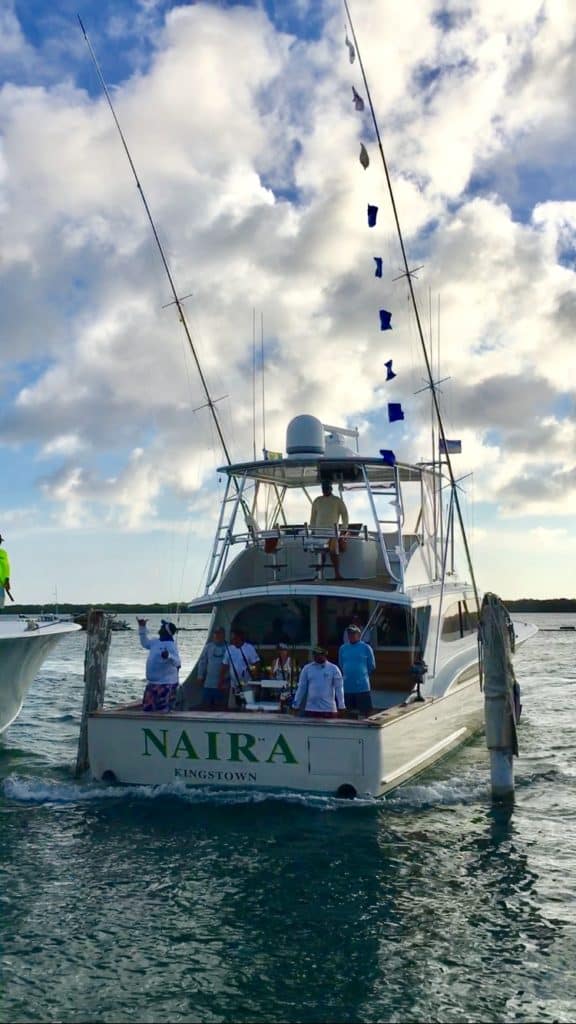 Naira fishing Aruba Caribbean Cup