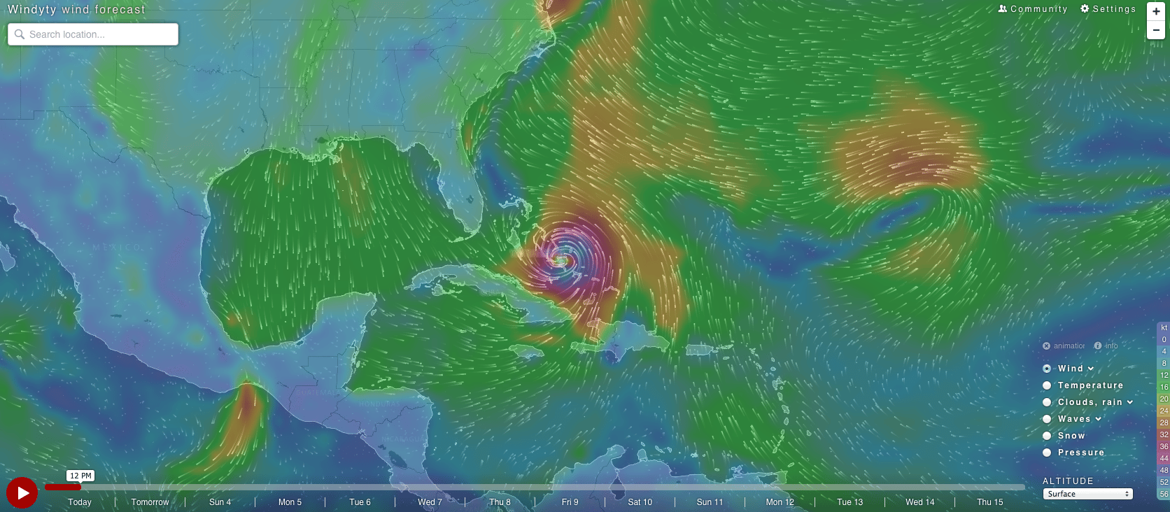 Animated Wind Map Might Be The Coolest Ever Made 