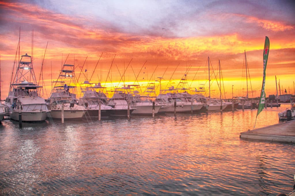 sunrise during Aruba Caribbean Cup