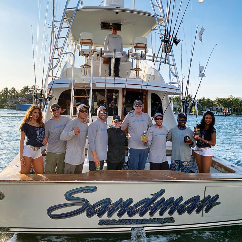 Team Sandman at the Jimmy Johnson National Billfish Championship.