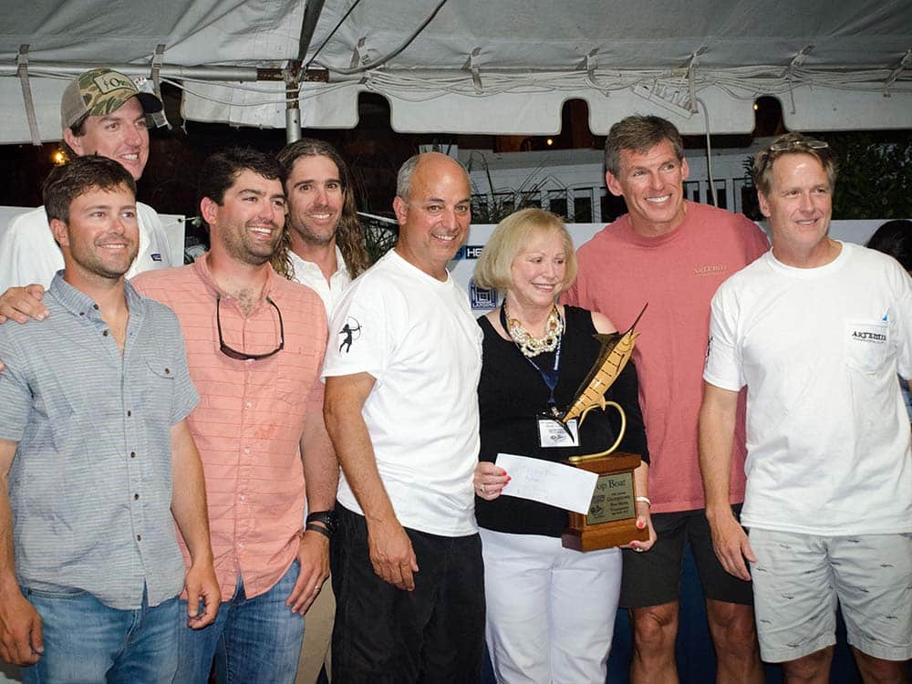 2017 georgetown blue marlin tournament artemis top team