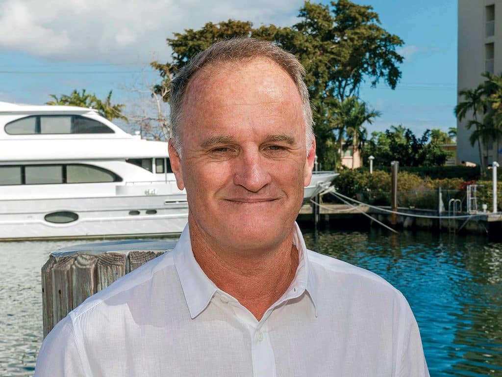 Tommy Thompson of Bertram Yachts