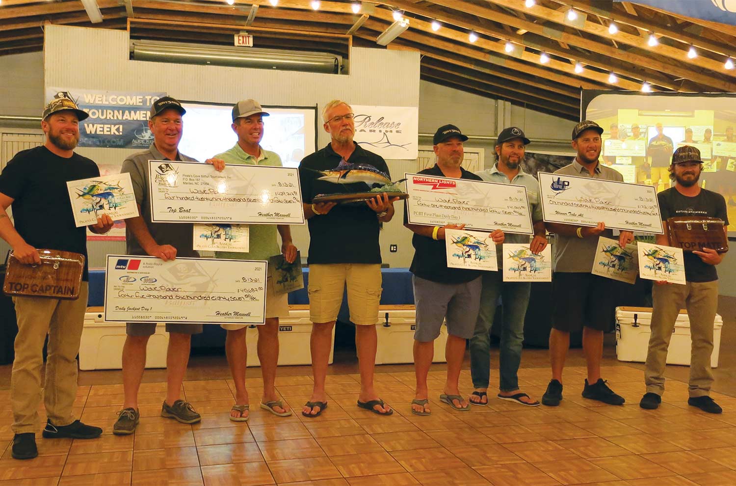 Wave Paver Rolls to Victory in Pirate’s Cove Billfish Tournament Marlin