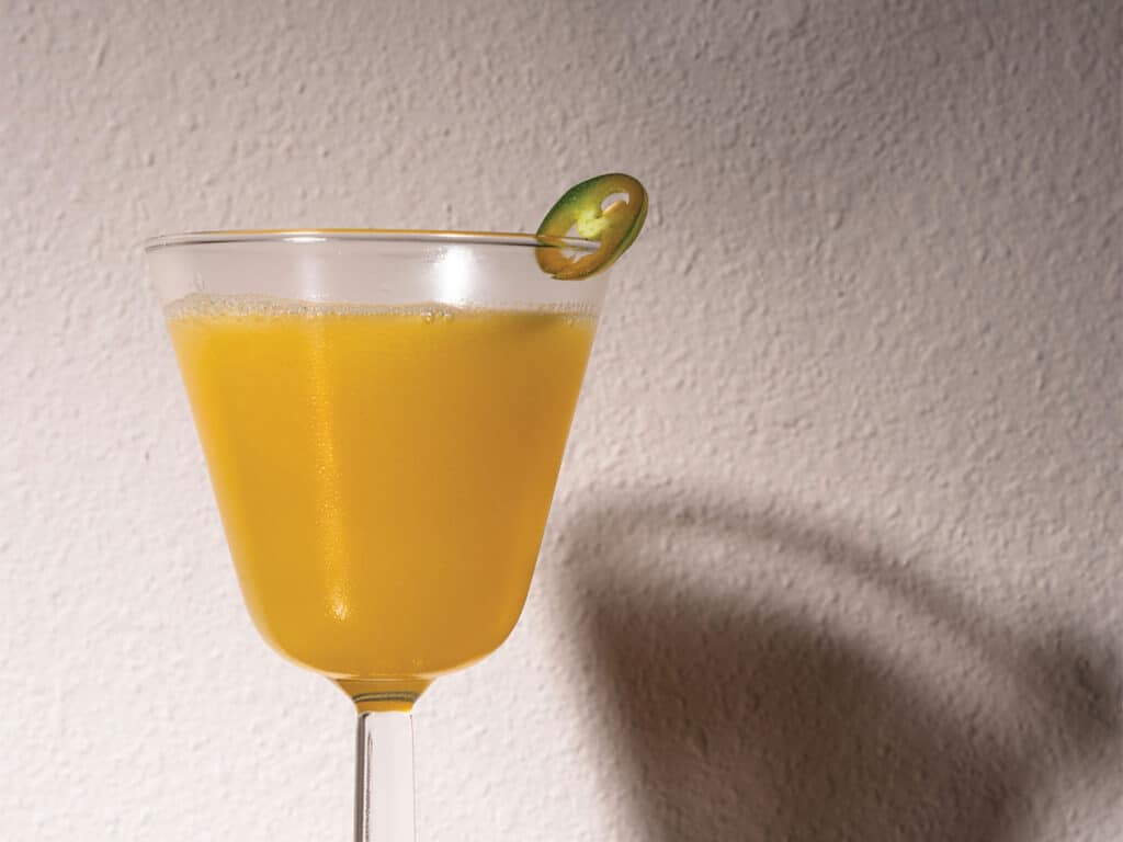 Tito’s Spicy Mango Martini